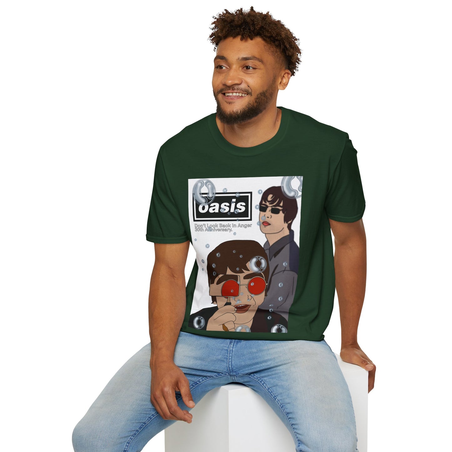 Oasis Don’t Look Back In Anger 30th Anniversary T-Shirt | More Jam