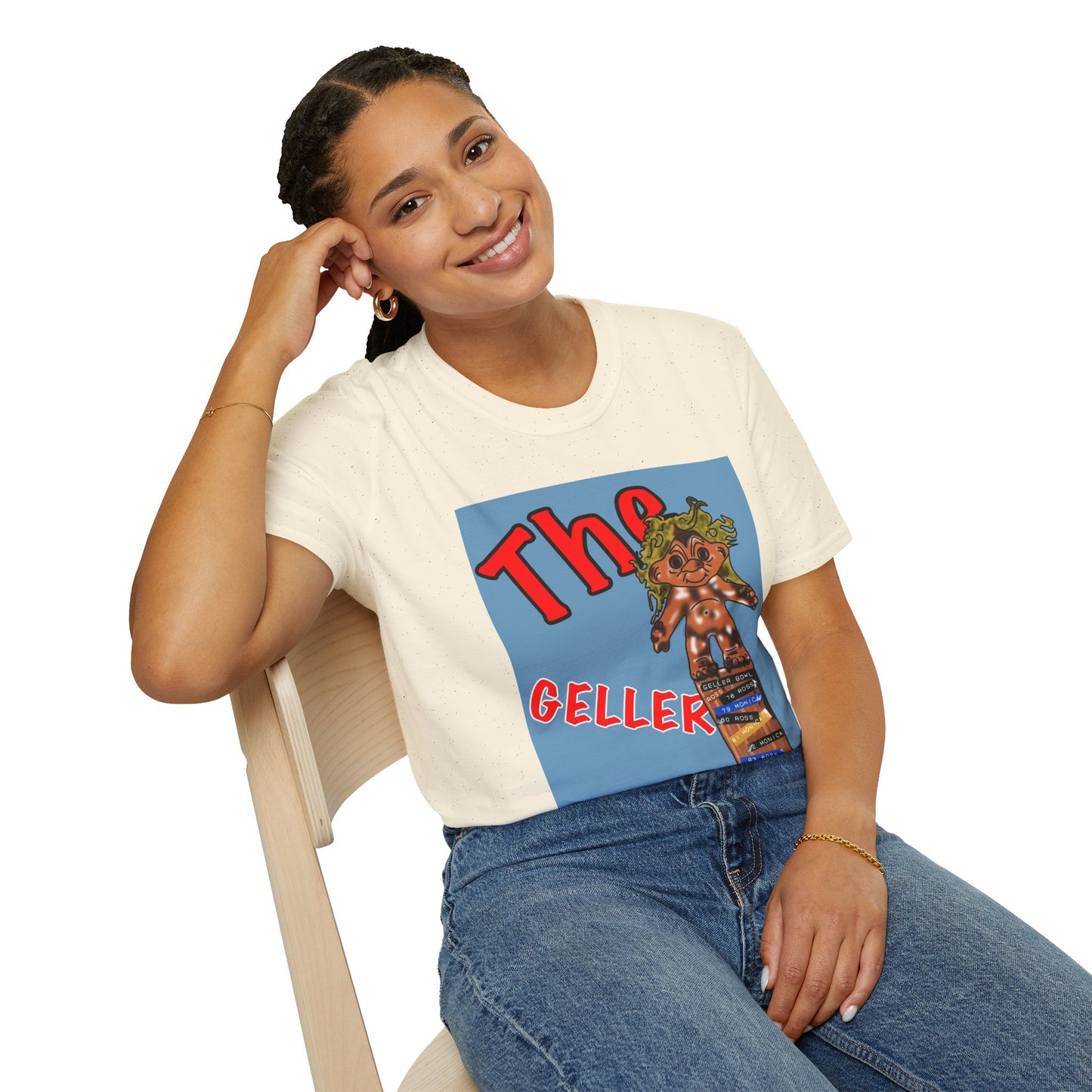 Friends TV Show Geller Cup T-Shirt — Retro Trophy Graphic Tee