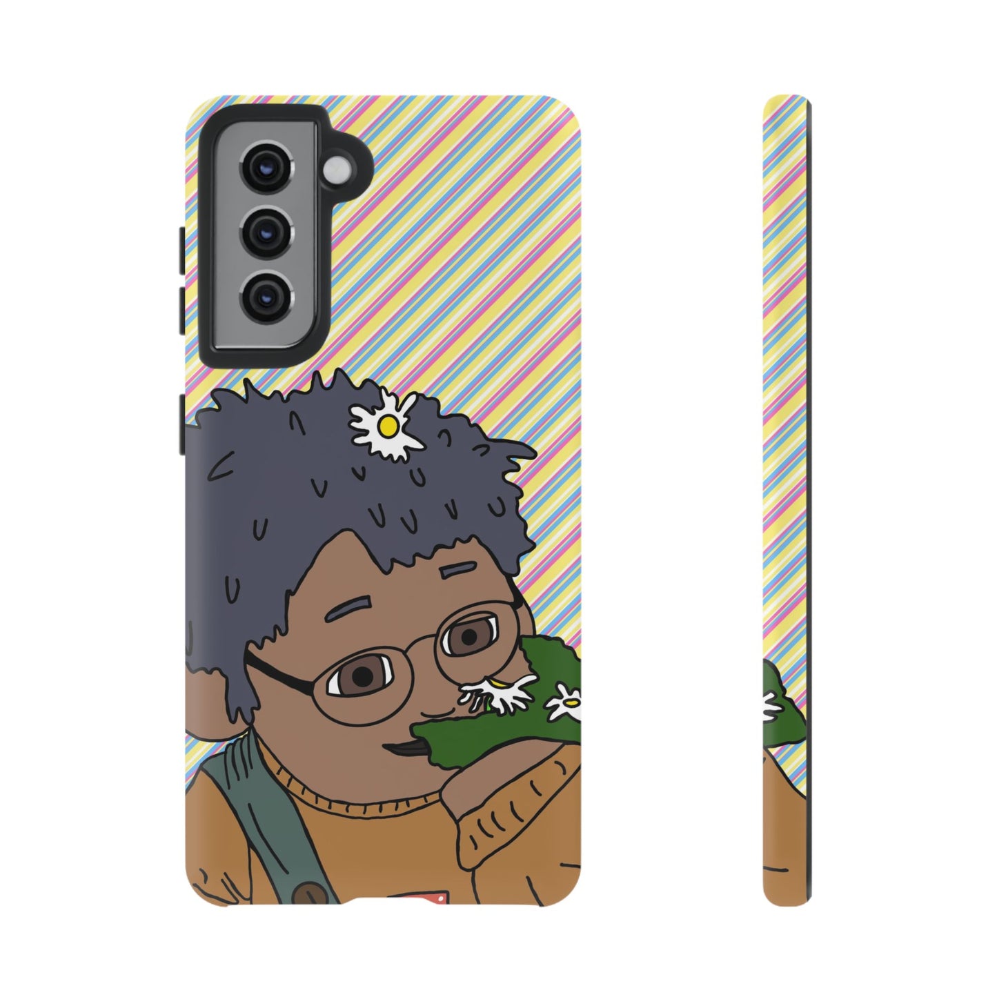Cute Flowers Tom Phone Case —