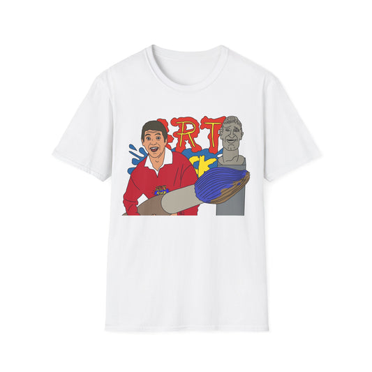 Art Attack 90s T-Shirt — Funny Graphic Tee