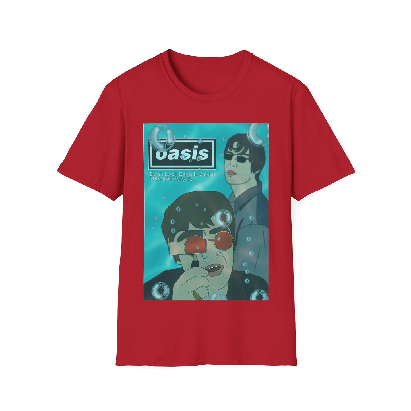 Oasis Don’t Look Back In Anger 30th Anniversary T Shirt | More Jam