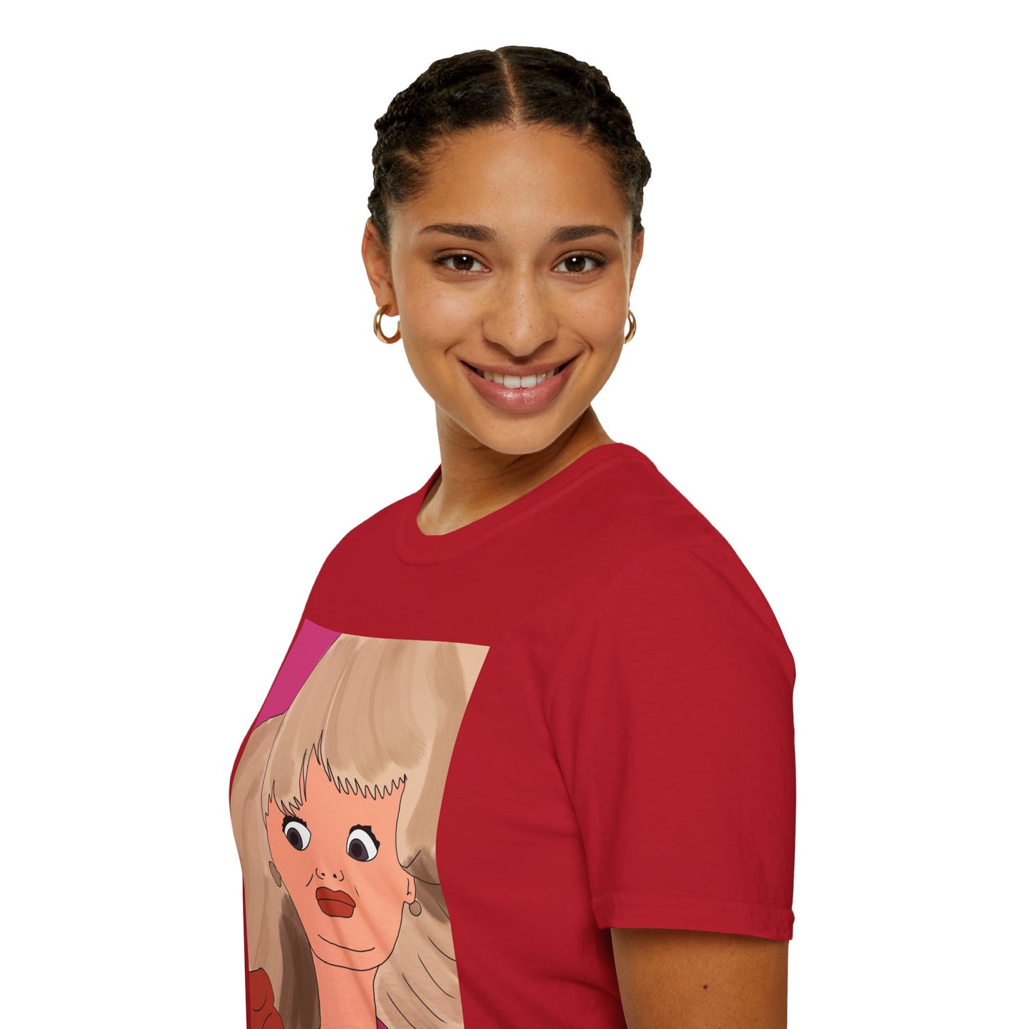 Ewww Retro Pop Art Doll Portrait T-Shirt