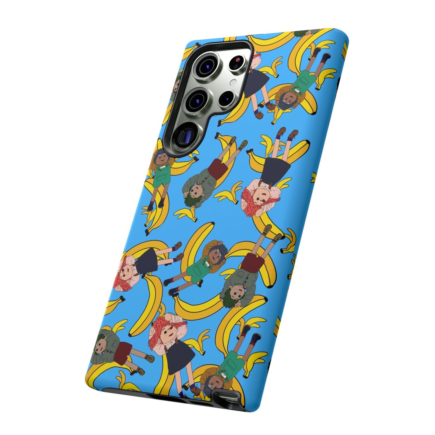 Banana Tots Pattern Phone Case — Cute Cartoon Phone Cover
