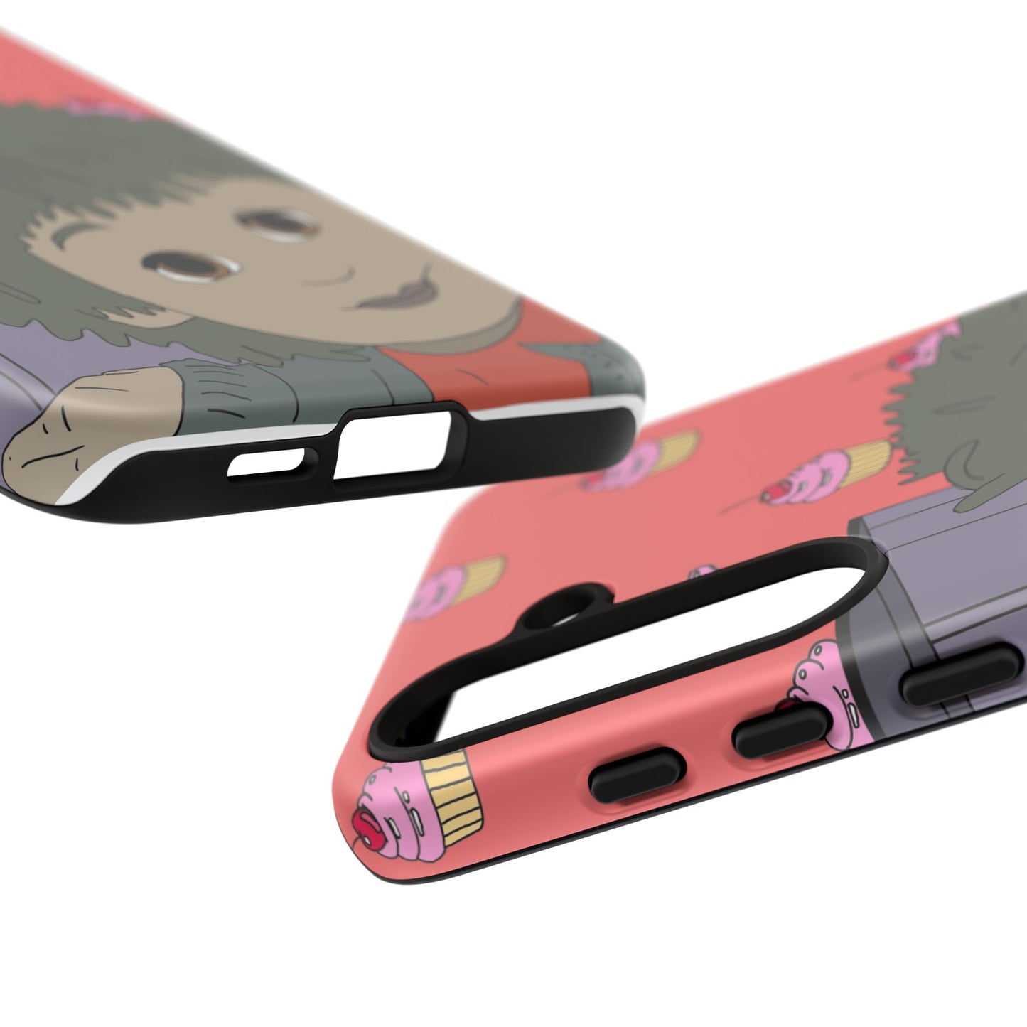 Cute Cupcake Tiny Phone Case — Whimsical Retro Character Protective Cover