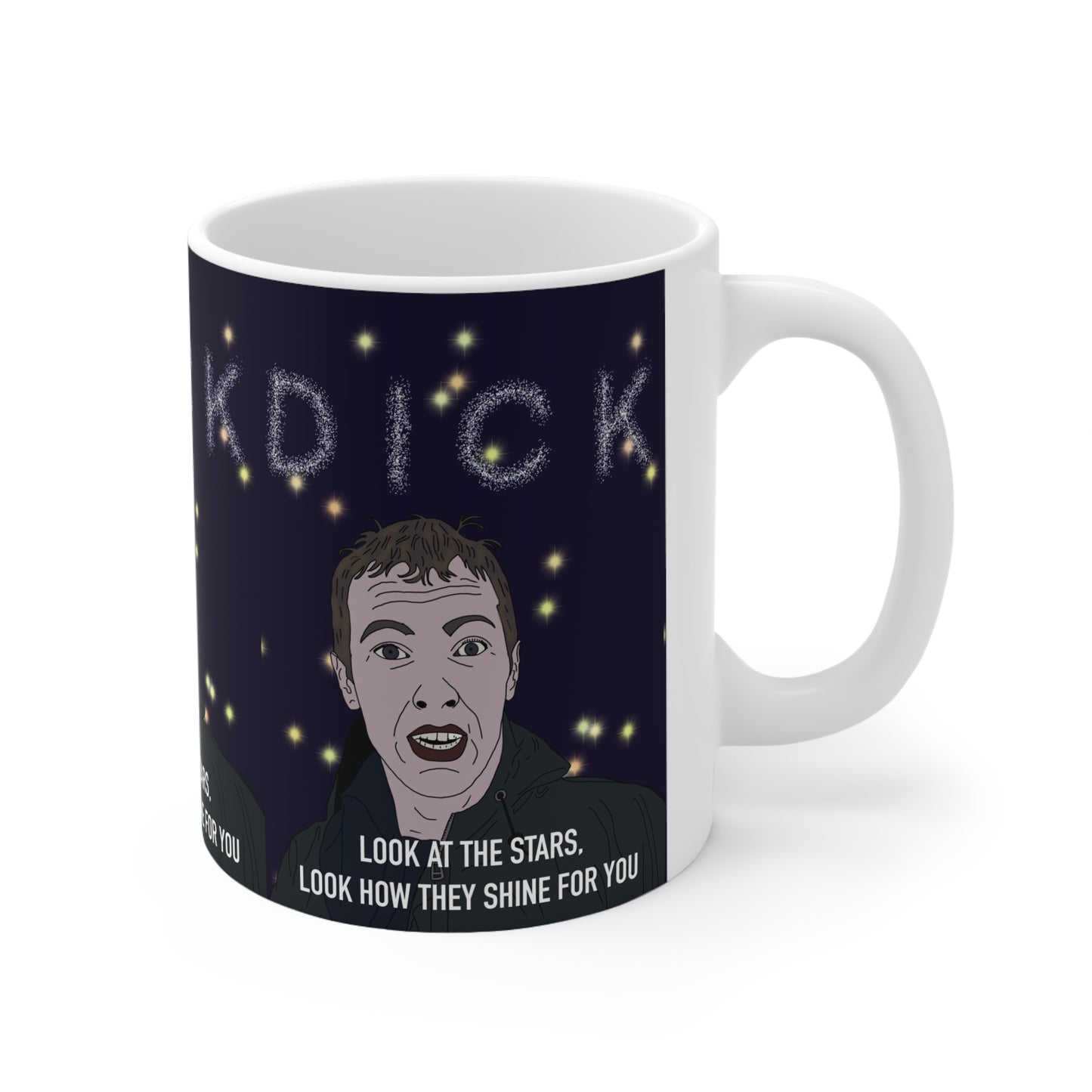 Coldplay — 'Look at the Stars, Look How They Shine for You' Funny Dark Humor Mug