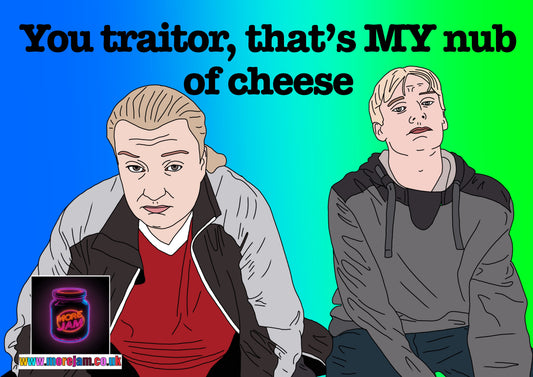 That's MY Nub Of Cheese | Funny Kerry & Kurtan This Country Card