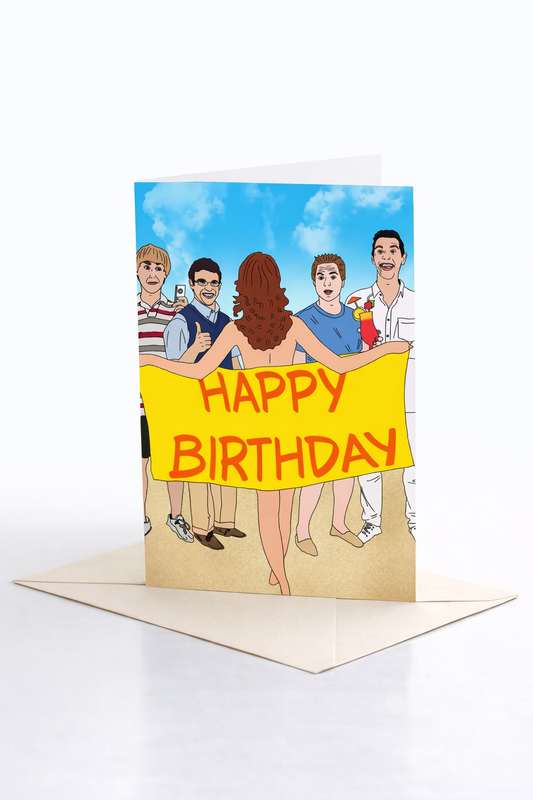 Inbetweeners BirthdayCard | Inbetweeners Funny Card | Channel 4 Comedy