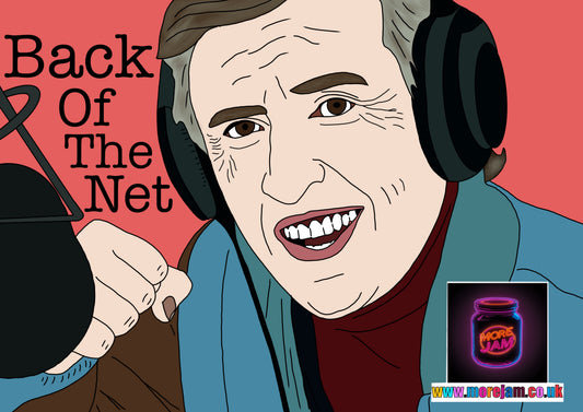  Alan Partridge Back O The Net Funny Birthday Card - More Jam
