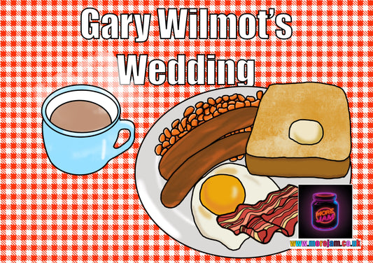 Alan Partridge Gary Wilmot's Wedding Funny Card - More Jam
