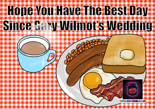 Alan Partridge Have The Best Day Since Gary Wilmot's Wedding Funny Birthday Card - More Jam