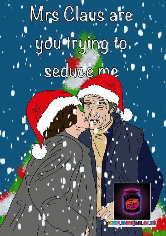 Alan Partridge Mrs Claus | Funny Christmas Card | More Jam
