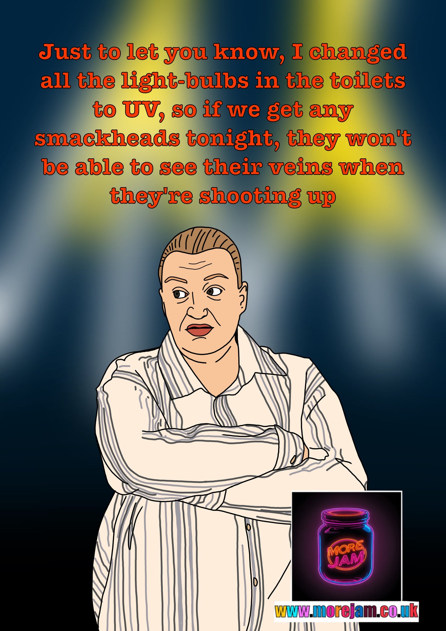 Changed The Light bulbs This Country - Funny Birthday Card - More Jam