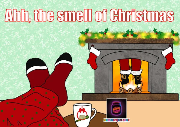 Christmas Is In The Air | Funny Christmas Card | More Jam
