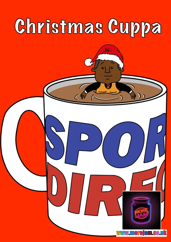 Cuppa | Funny Christmas Card | More Jam