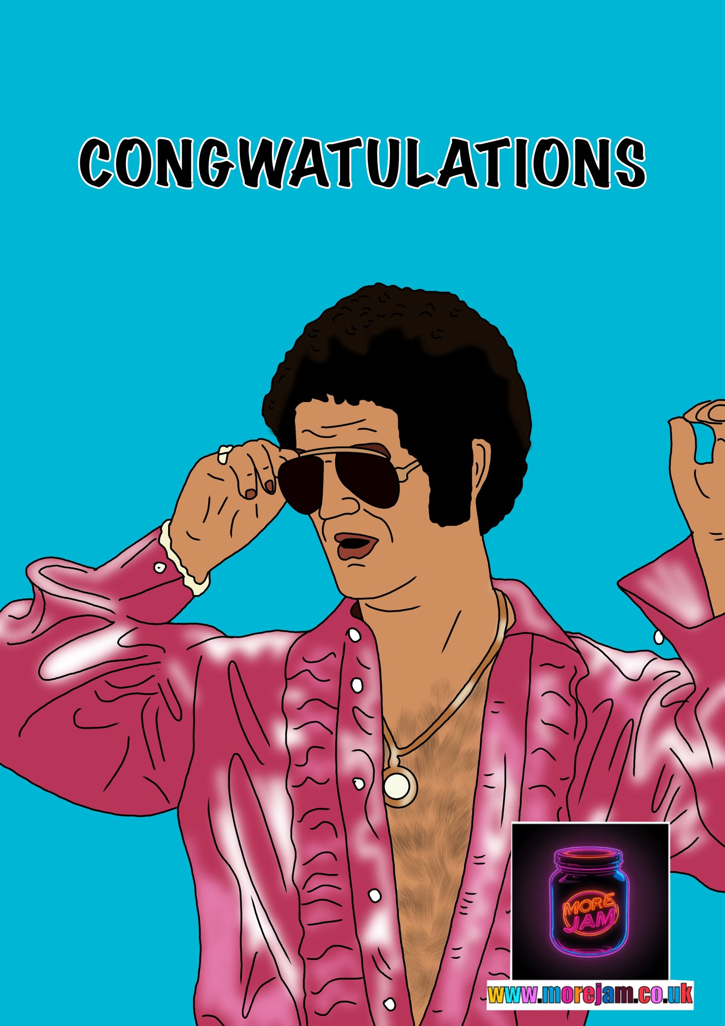 Tony Angelino CONGWATULATIONS Card | Funny BBC Comedy Only Fools & Horses Card | More Jam