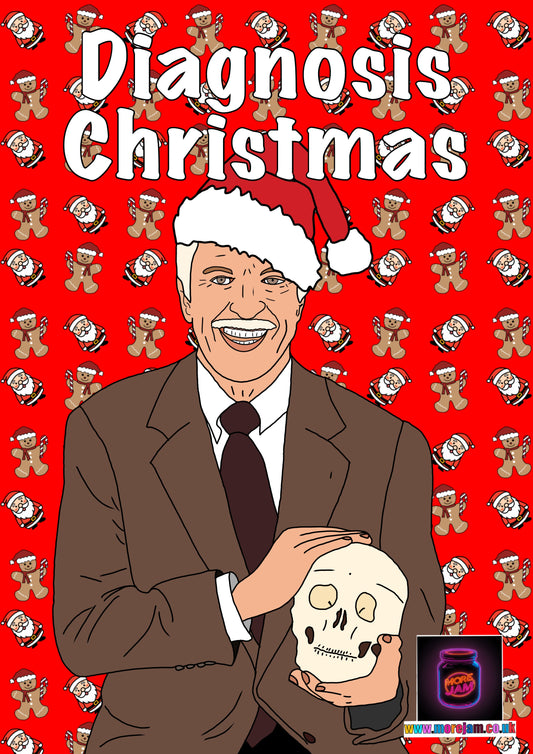 Diagnosis Murder | Funny Christmas Card | More Jam