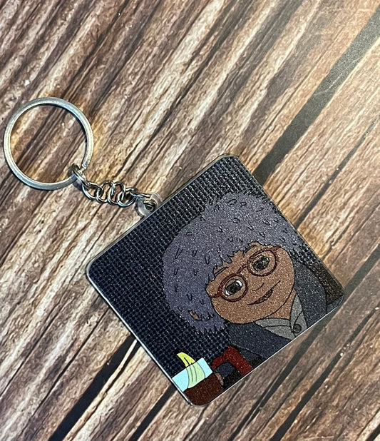 Tom Cocoa Banana Two Sided Keyring