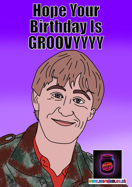 Rodney Trotter Groovy Birthday Card | Funny BBC Comedy Only Fools & Horses Card | More Jam