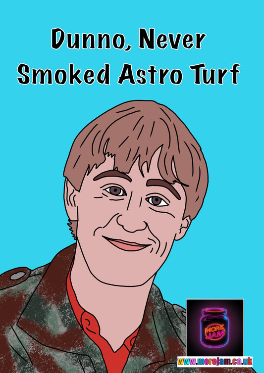 Rodney Trotter Astro Turf | Funny BBC Comedy Only Fools & Horses Card | More Jam