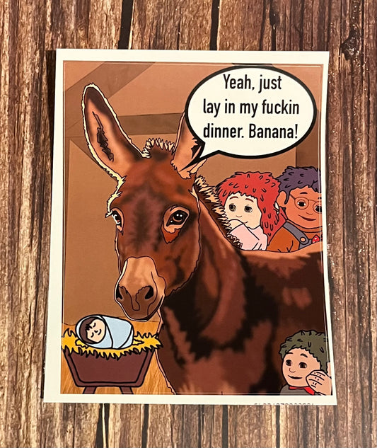 Tots Nativity Wine Labels