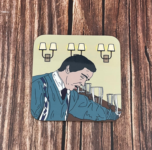 Alan Partridge High Gloss Coaster