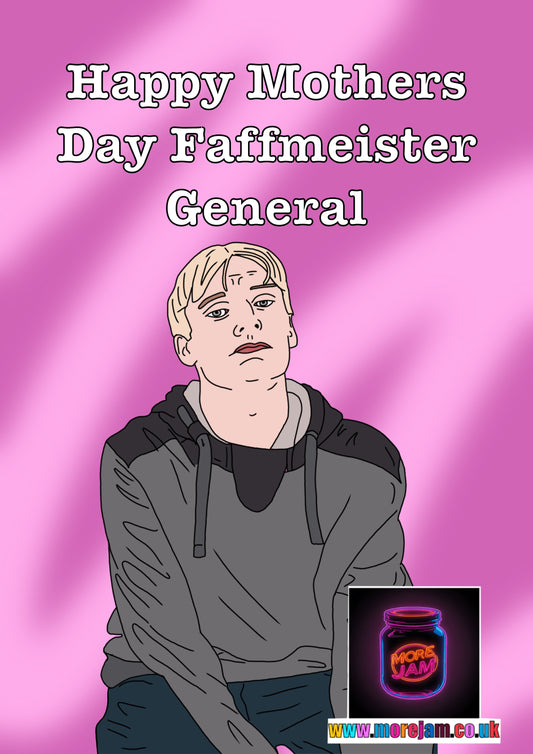 “Faffmeister General” This Country - Funny  Card