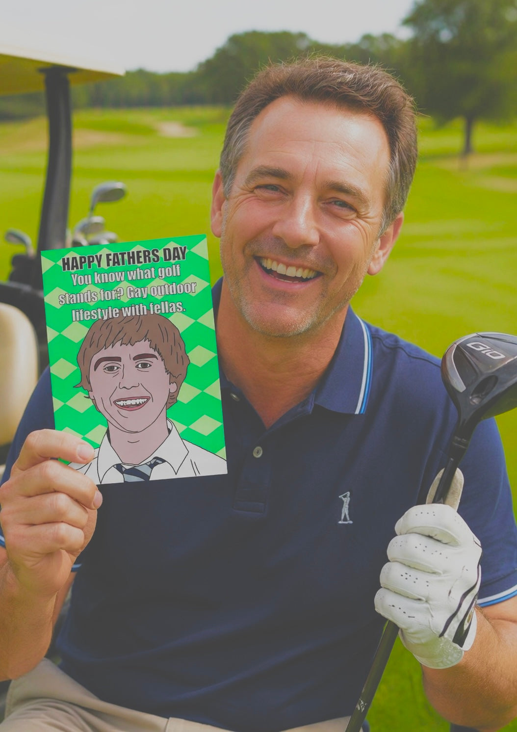 Jay Golf | Inbetweeners Fathers Day Card | More Jam