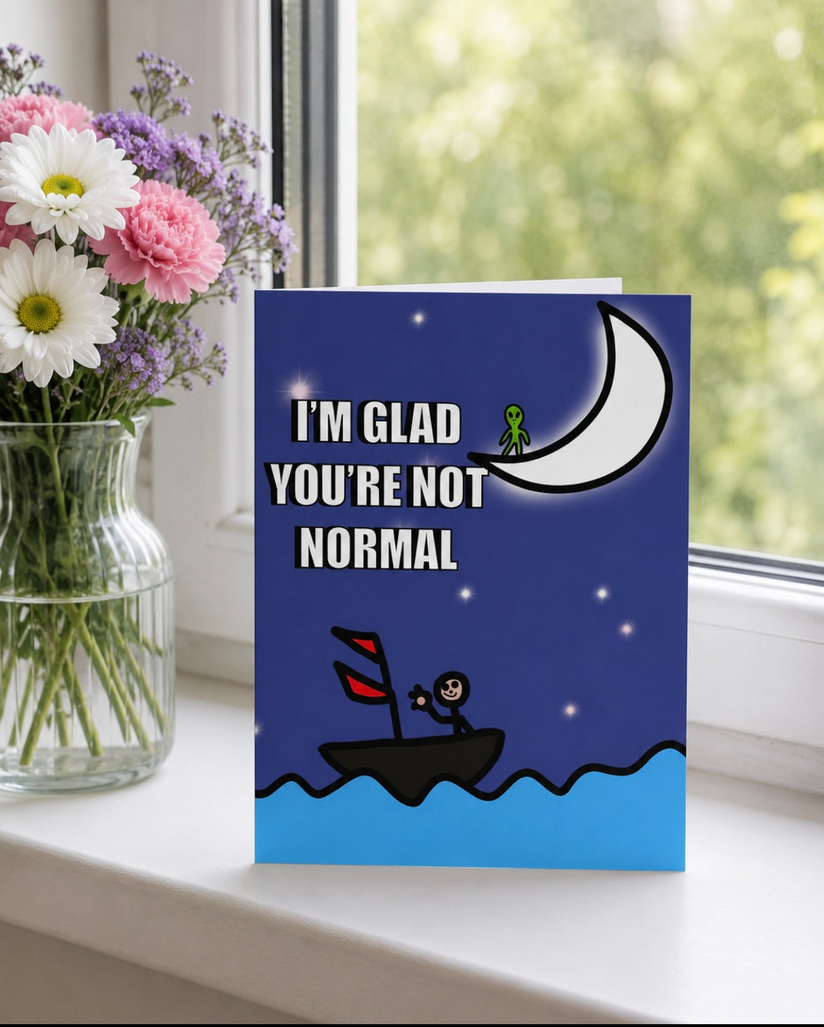 You’re Not Normal | Funny Rude Boyfriend Birthday Card | More Jam