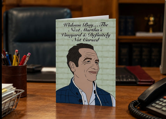 Widows Bay Tom Definitely Not Cursed Card | Funny Birthday Card | More Jam