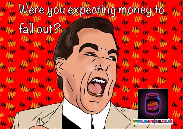 Goodfellas Ray Liotta Laughing | Funny Christmas Card  | More Jam
