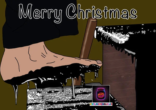 Home Alone Marv Nail Merry Xmas | Funny Christmas Card | More Jam