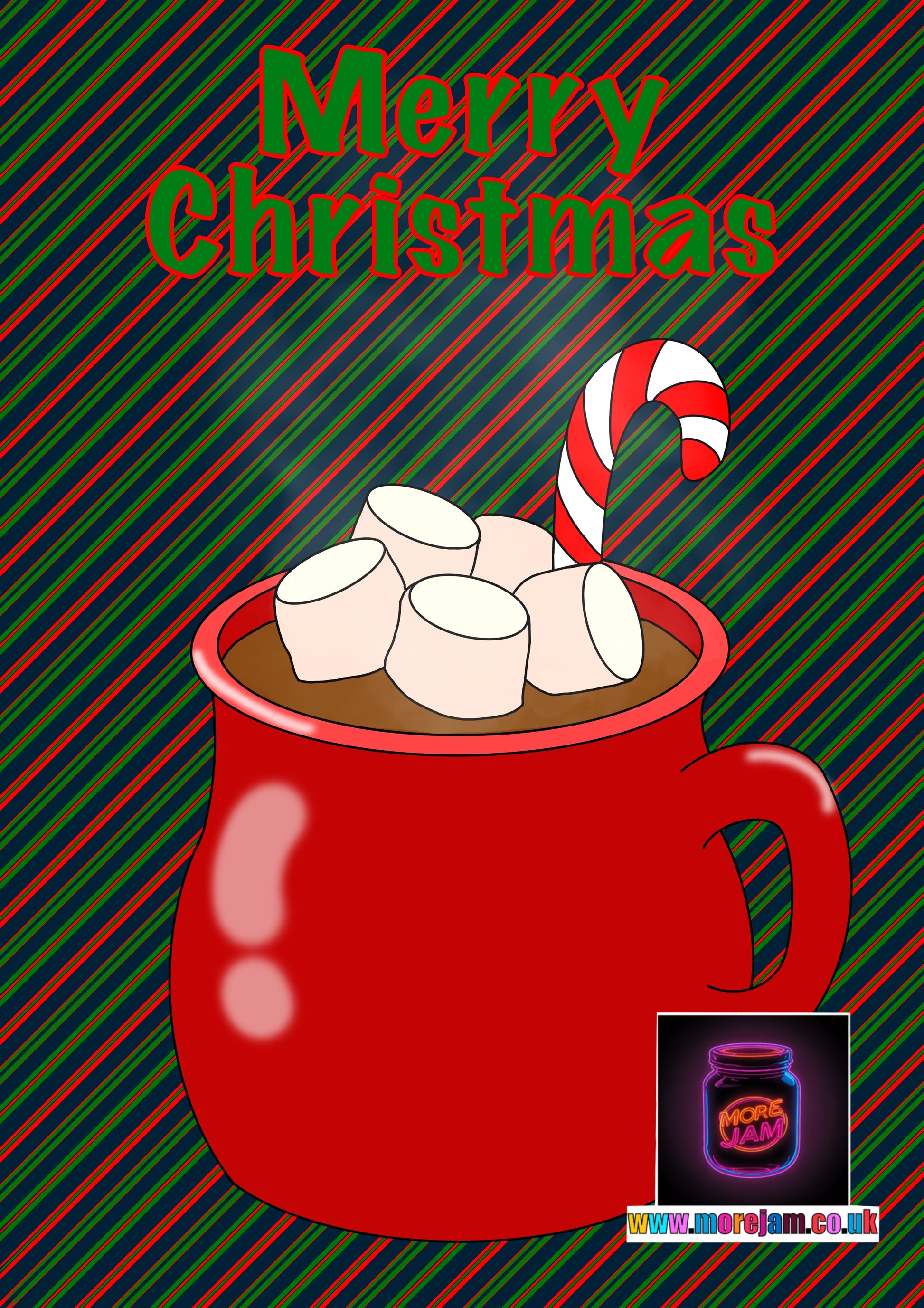 Hot Chocolate | Funny Christmas Card | More Jam