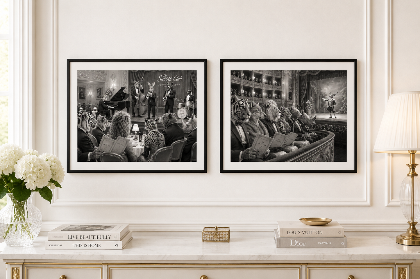 Sophisticated Opera Print UK | Unique A4 Wall Art | More Jam
