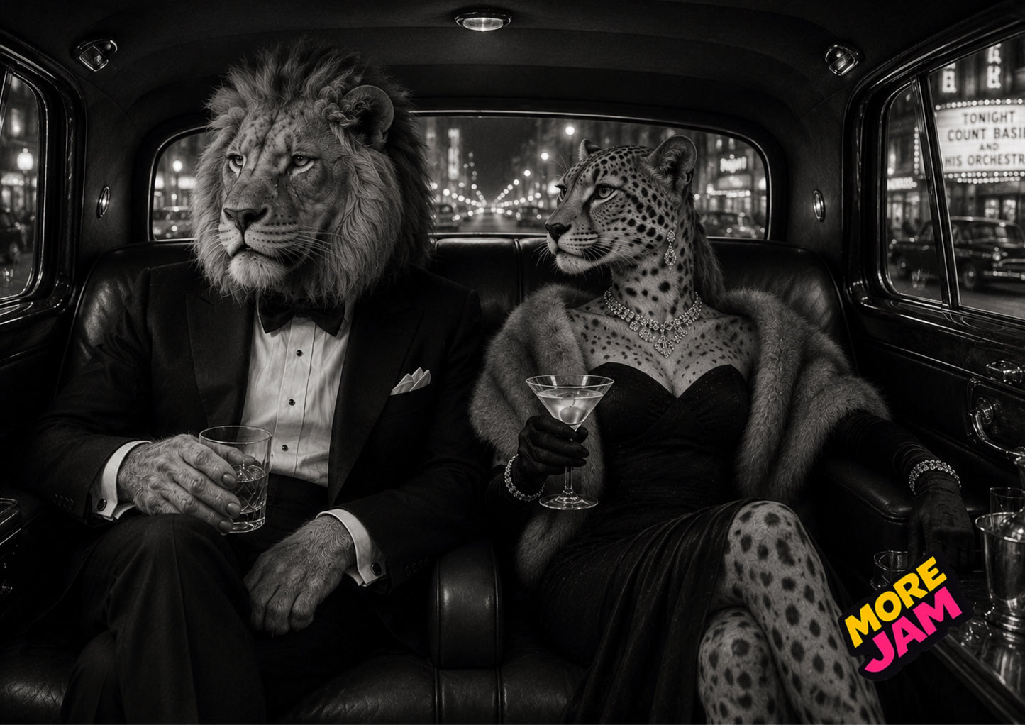 Sophisticated Limousine Print UK | Unique A4 Wall Art | More Jam
