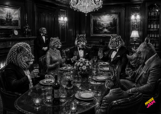 Sophisticated Private Dining UK | Unique A4 Wall Art | More Jam