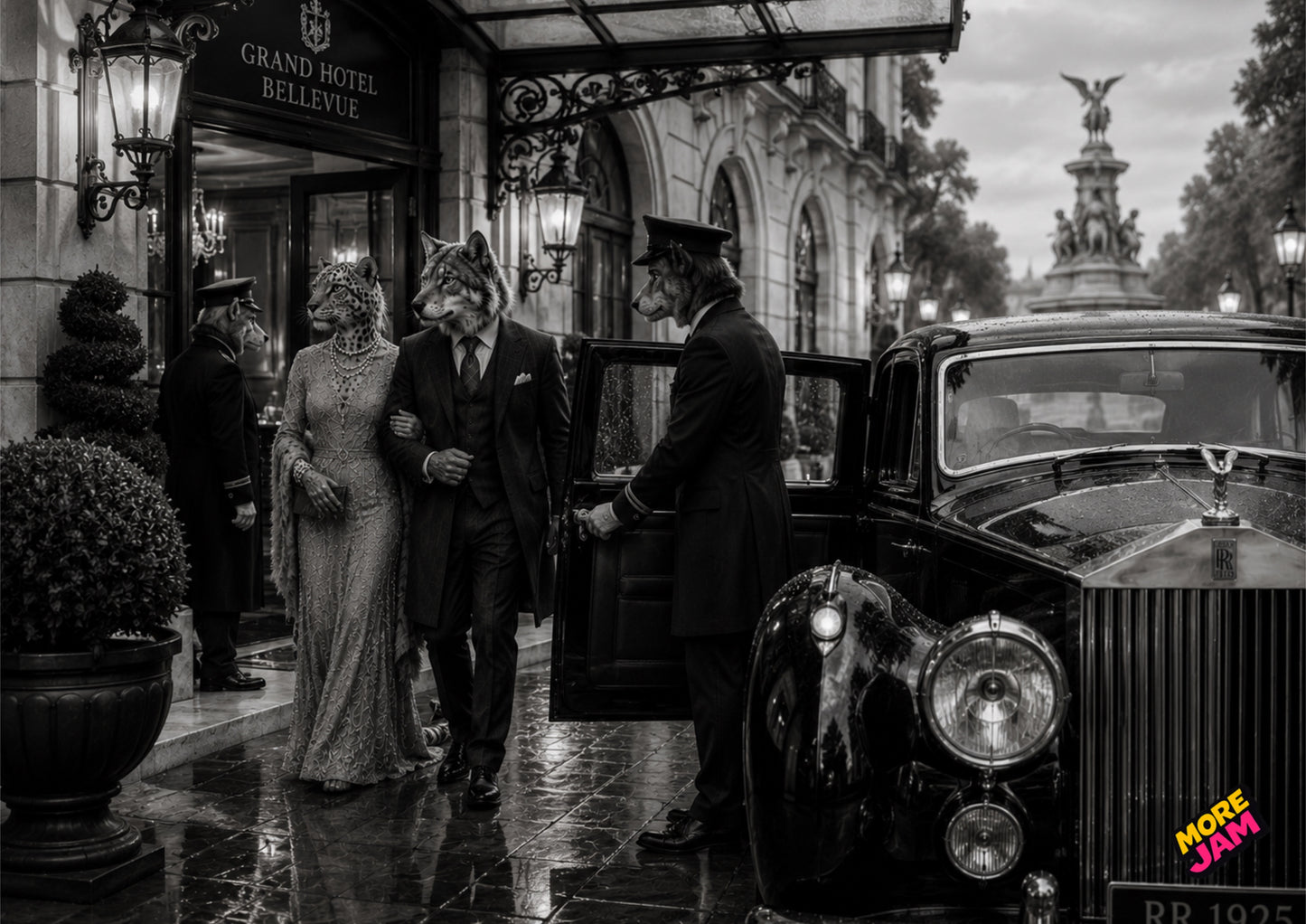 Sophisticated Chauffeur Driven Rolls Royce UK | Unique A4 Wall Art | More Jam