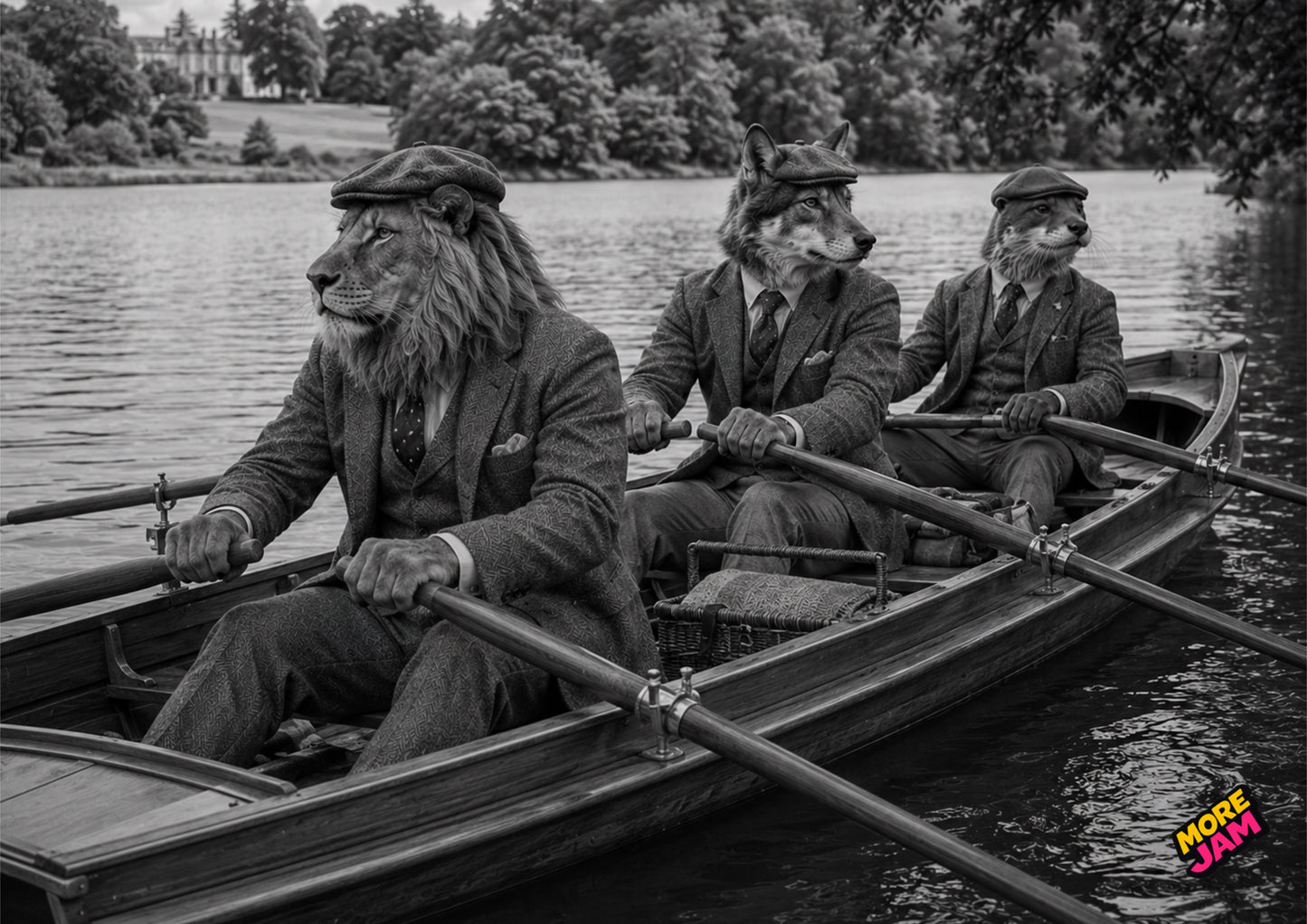 Sophisticated Rowing UK | Unique A4 Wall Art | More Jam