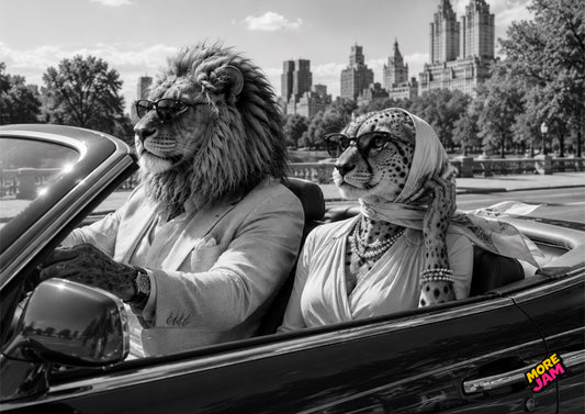 Sophisticated Luxury Car Ride UK | Unique A4 Wall Art | More Jam