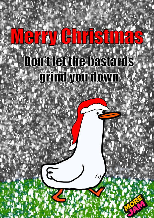 Goose Christmas Pep Talk | Funny Christmas Card | More Jam