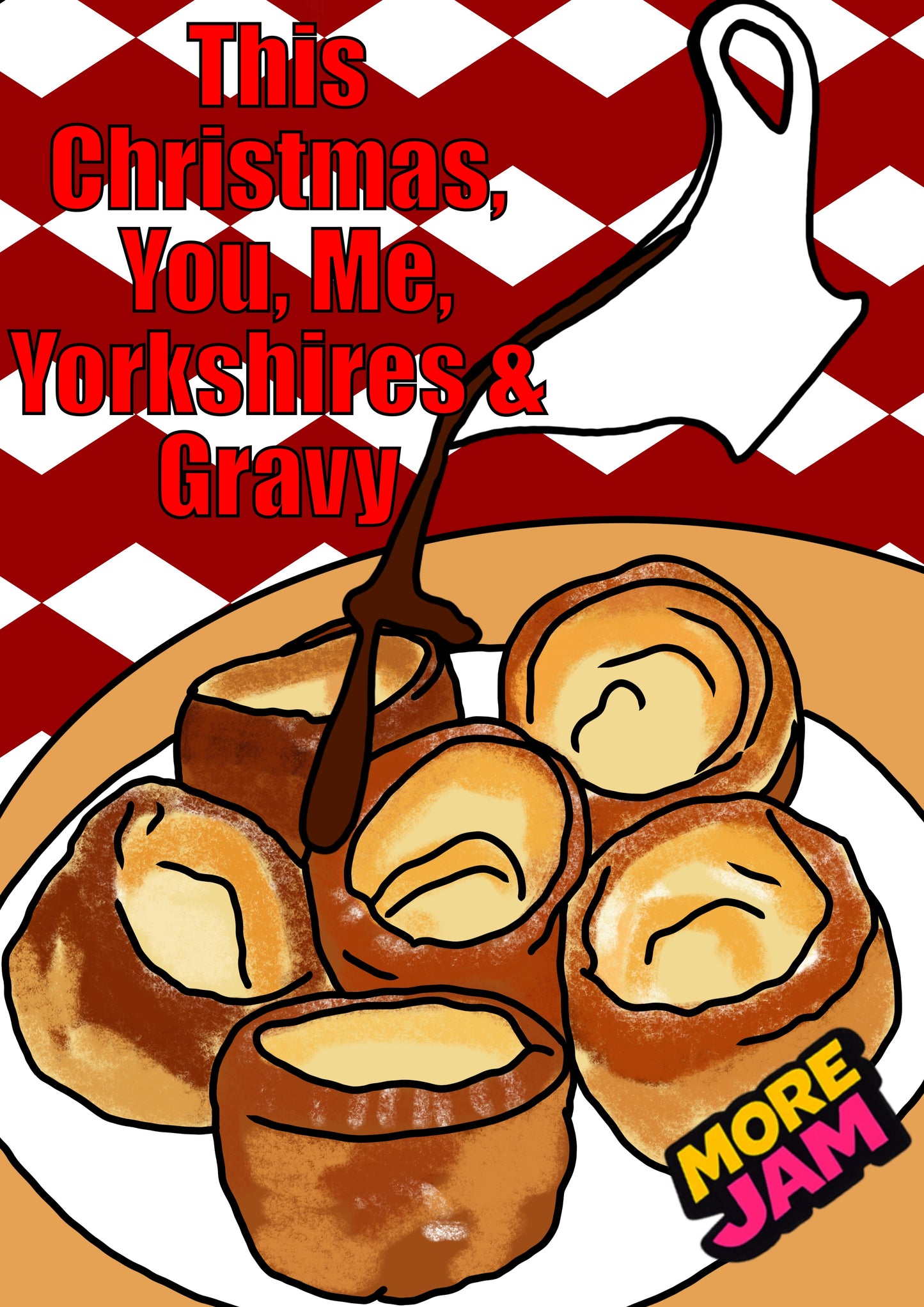 Christmas Yorkshire Puddings & Gravy | Funny Christmas Card | More Jam