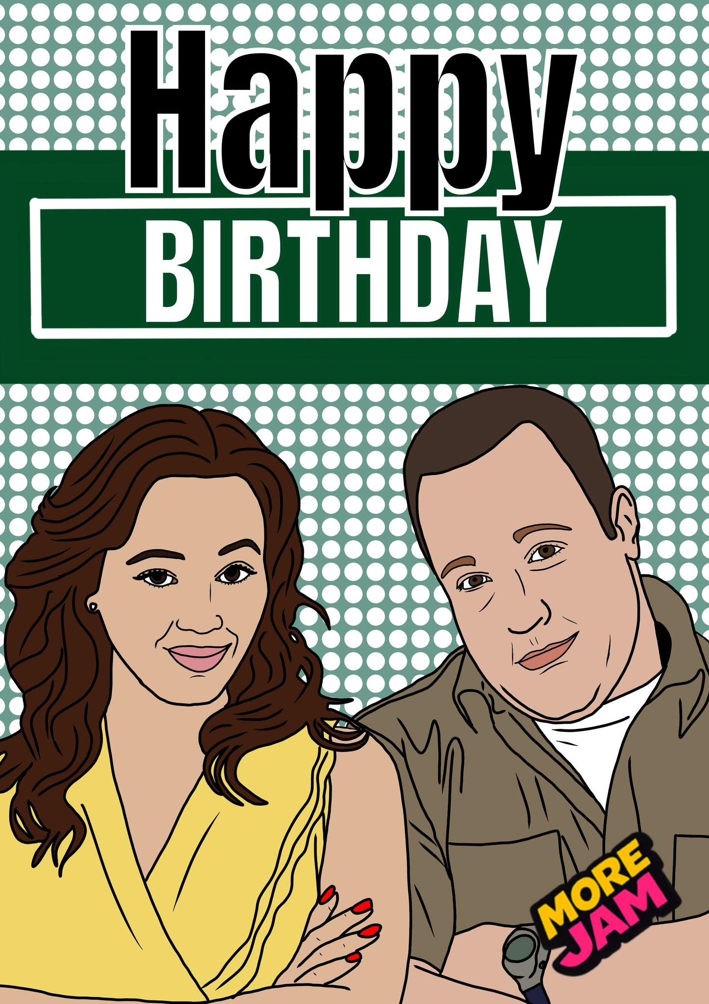 King Of Queens Doug & Carrie Heffernan | Funny Birthday Card | More Jam