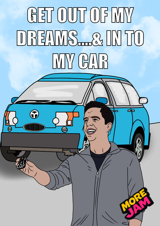 Vacation Get Out Of My Dreams | Funny Birthday Card | More Jam