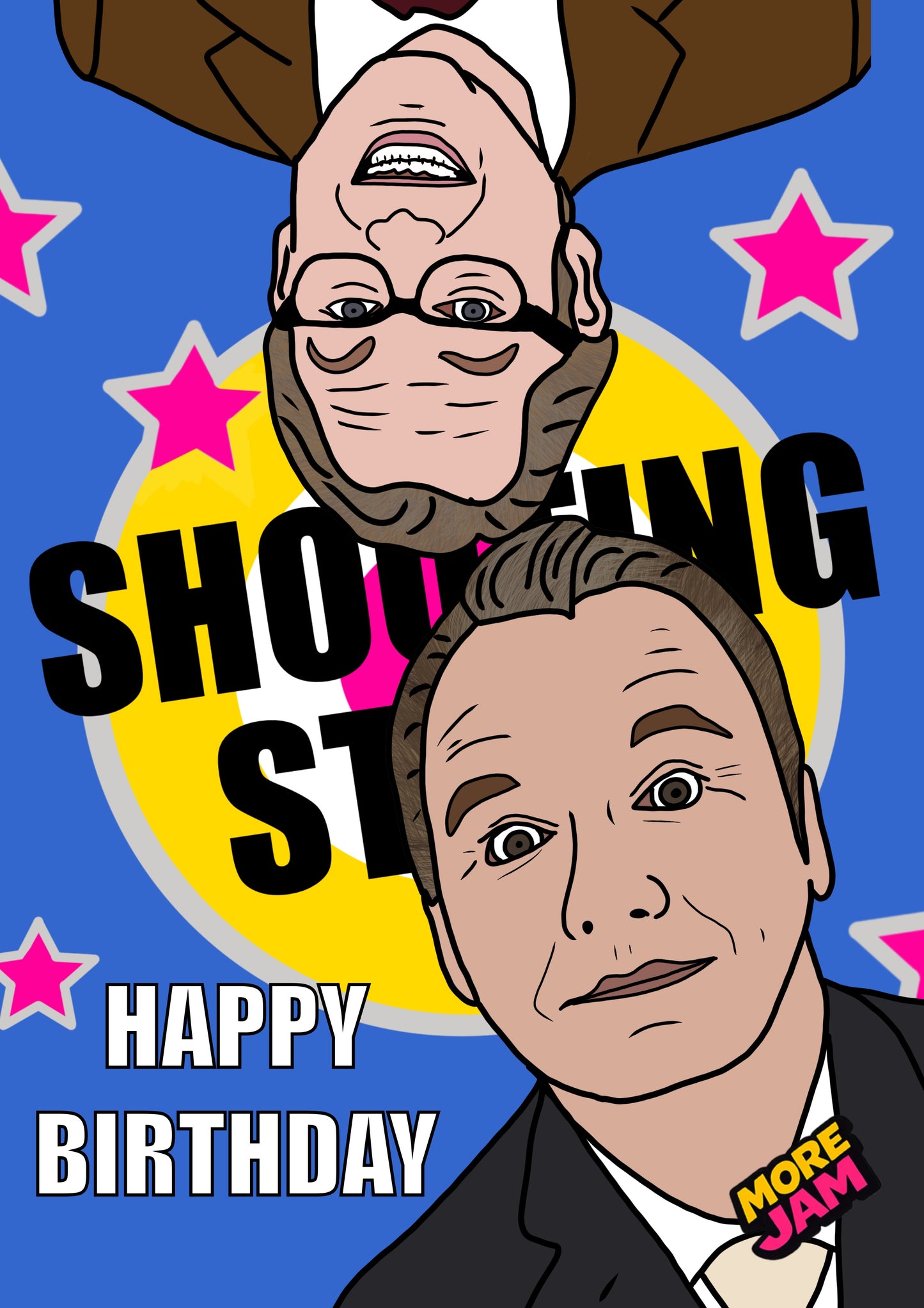 Happy Birthday| Shooting Stars Card | More Jam
