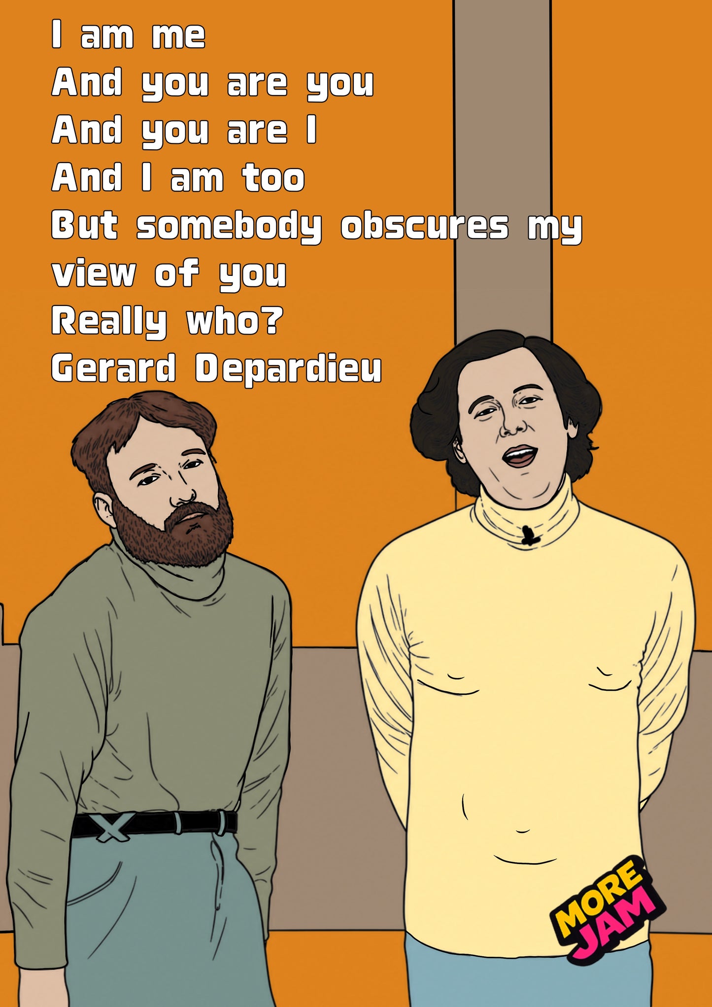 Mulligan & O'Hare Gerard Depardieu | The Smell of Reeves and Mortimer Card | More Jam