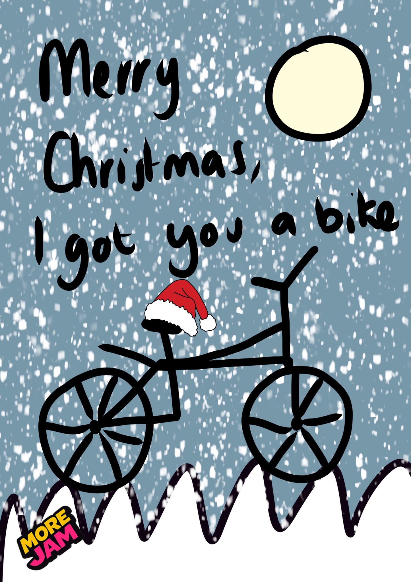 I Got You A Bike | Funny Christmas Card | More Jam