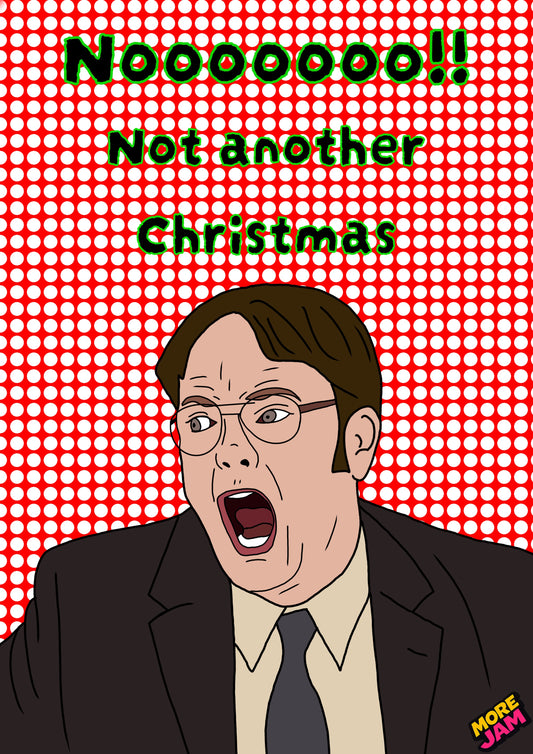 The Office US Dwight NOOOOO | Funny Christmas Card | More Jam