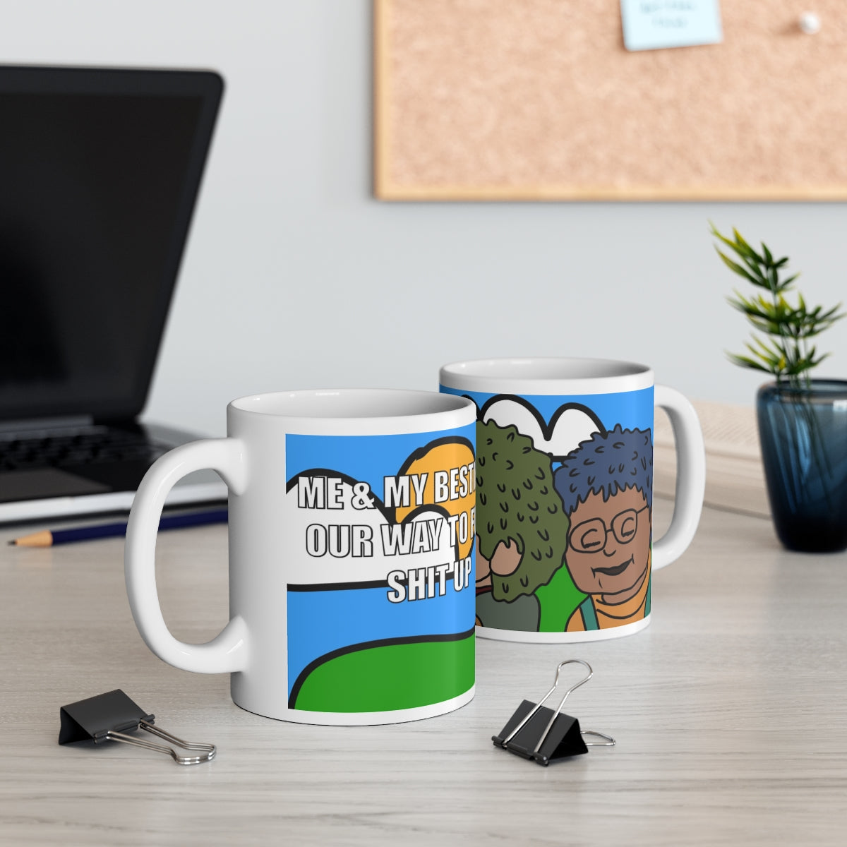 Bestie | Tots Tv Meme Mug | More Jam