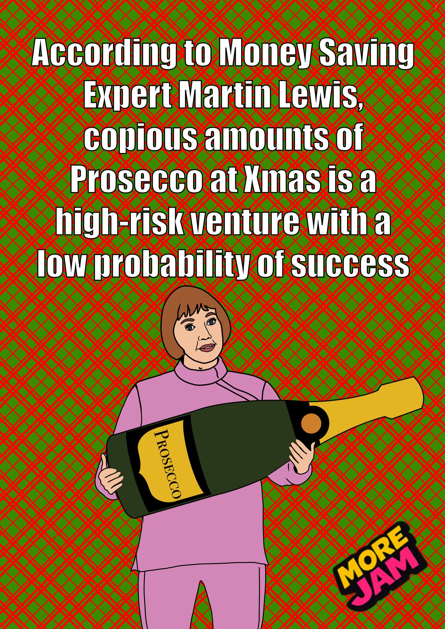 Ann Droid According To Martin Lewis Linda | Funny Christmas Card | More Jam