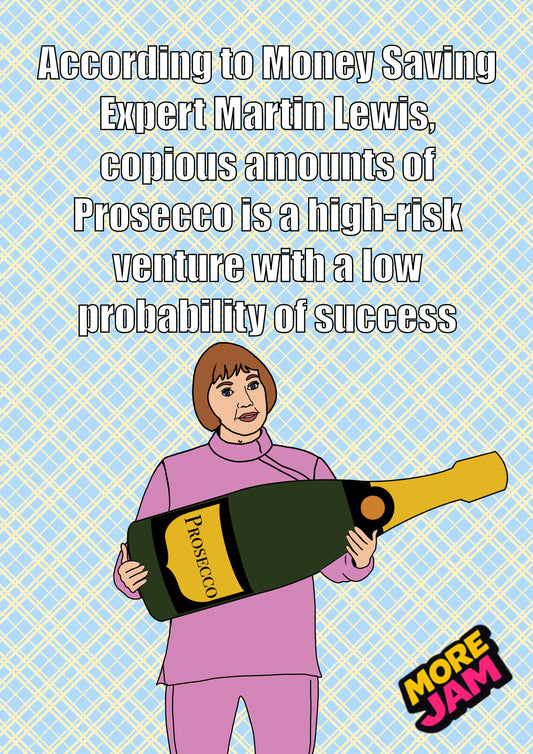 According To Martin Lewis Linda | Funny Ann Droid Card | More Jam