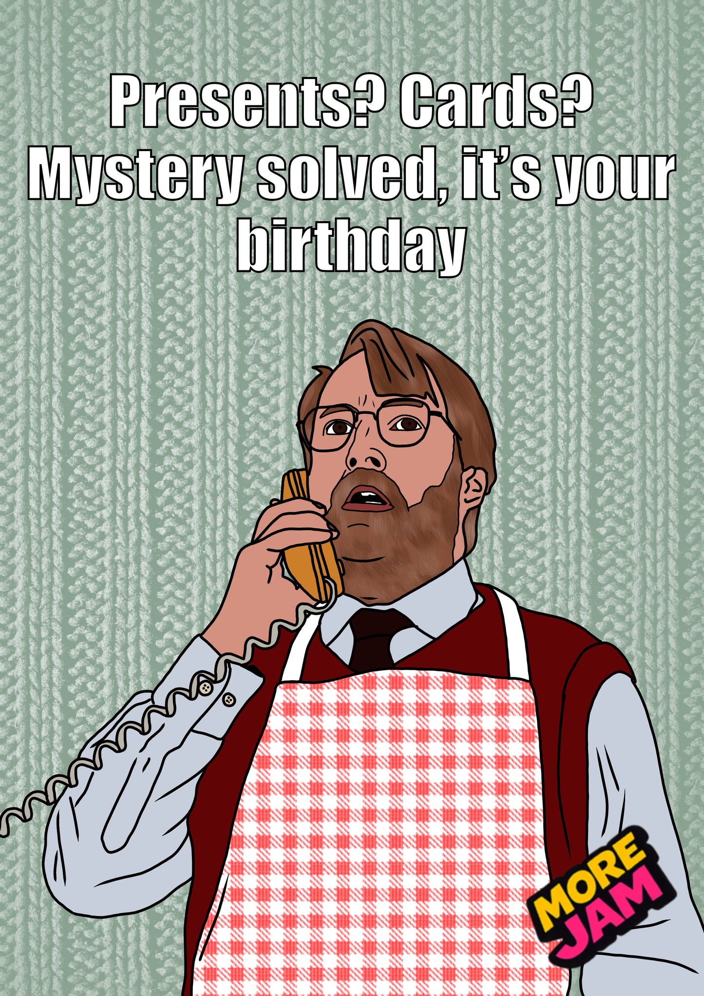 John Taylor A Birthday Mystery | Ludwig Birthday Card | More Jam
